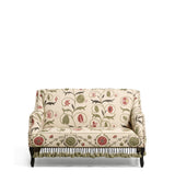 Tarma Sheki Cotton 2-Seater Sofa - Olive