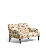 Tarma Sheki Cotton 2-Seater Sofa - Olive