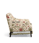 Tarma Sheki Cotton Armchair - Olive