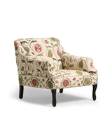 Tarma Sheki Cotton Armchair - Olive