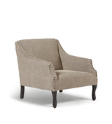 Tarma Cotton Armchair - Charcoal