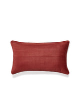Tora Stripe Cushion Cover - Red Madder
