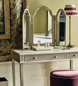 Trois Mirror - Antique Silver