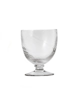 Twisted Small Wine Glasses - Set of Four - Clear