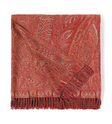 Ultimate Paisley Throw - Red