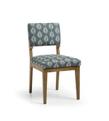 Vincent Ocellus Dining Chair - Weathered Oak/Petrol