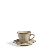 Winslow Cups and Saucers - Set of Three - Multi
