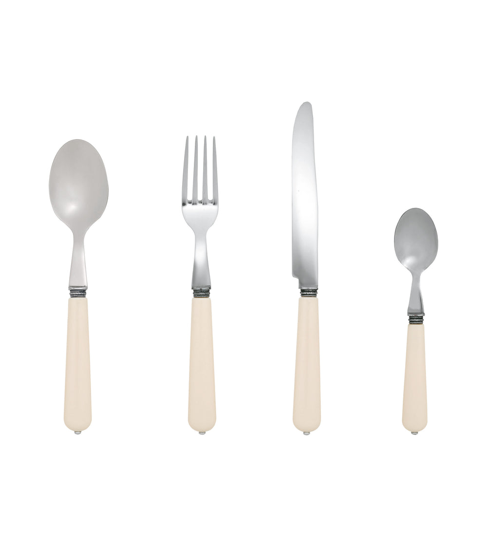 Cutlery Set - 16 Piece Set - Ivory