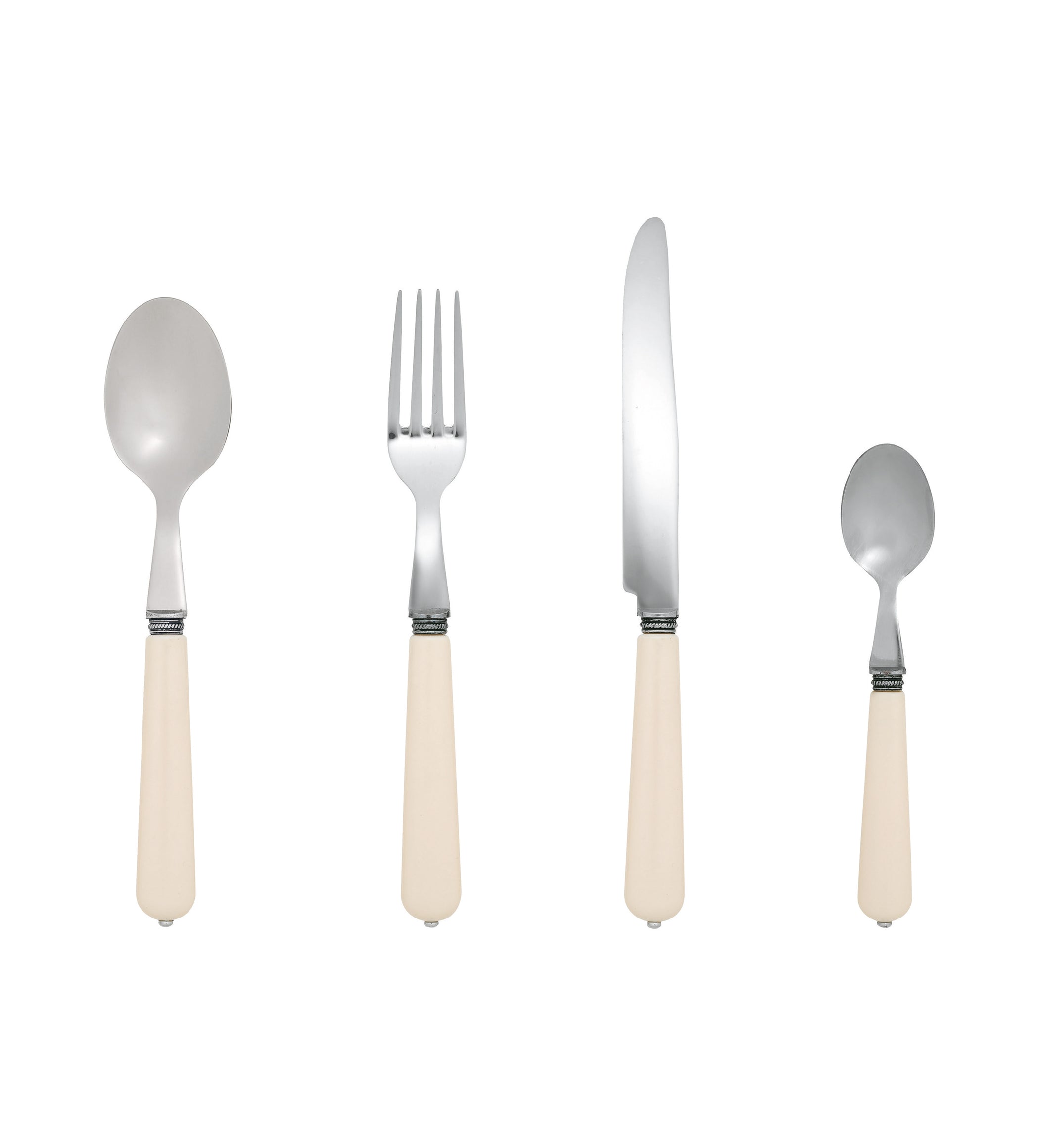 Cutlery Set - 16 Piece Set - Ivory