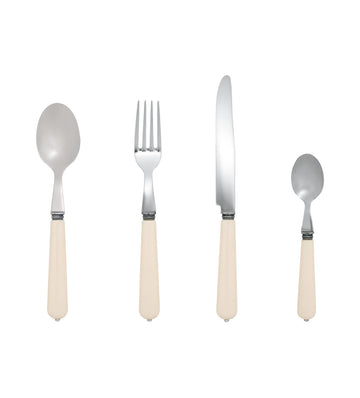 Cutlery Set - 16 Piece Set - Ivory