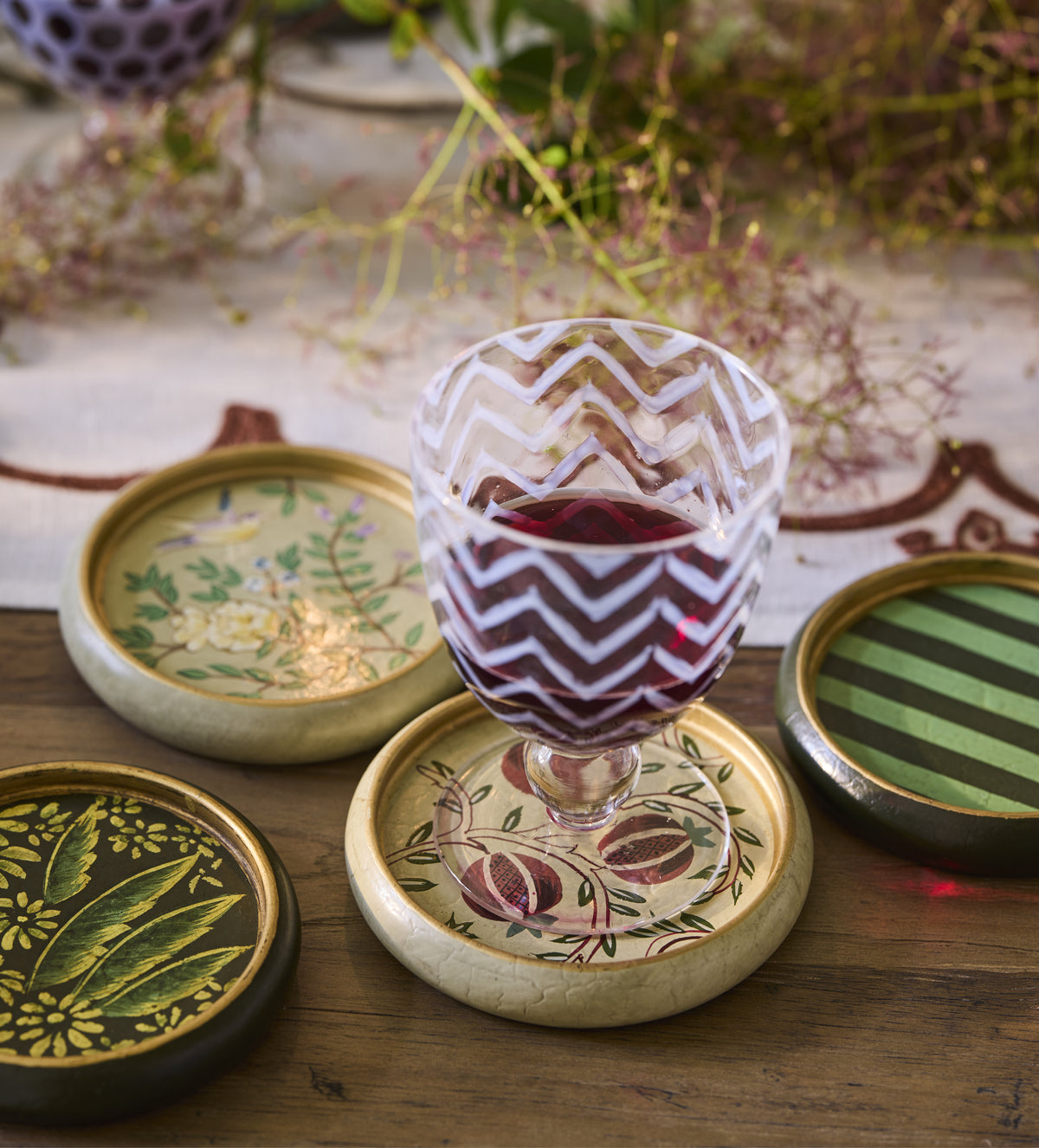 Chitra Coasters - Set of Four - Multi