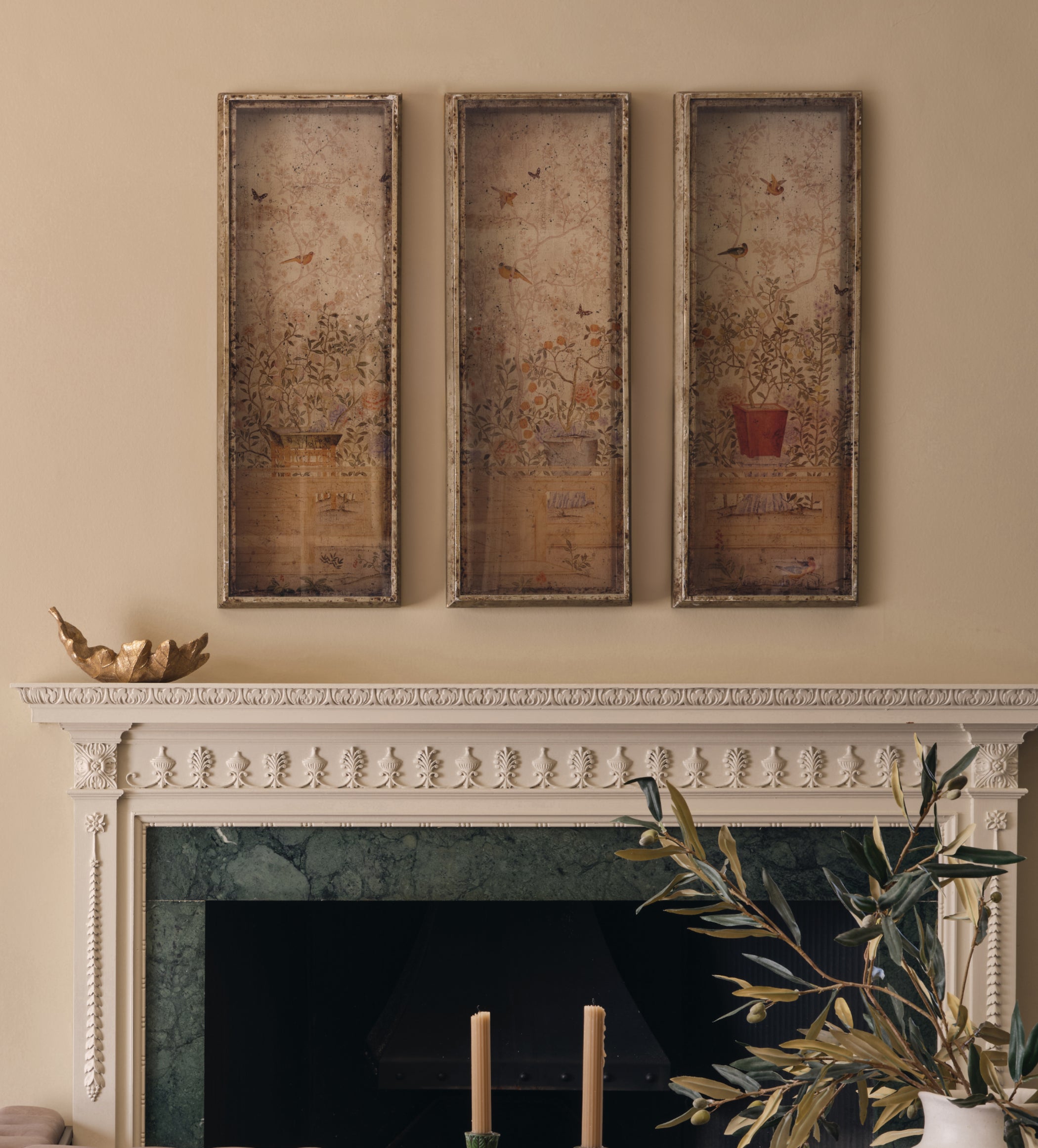 Pentangle Wall Art Panels - Set of Five - Multi