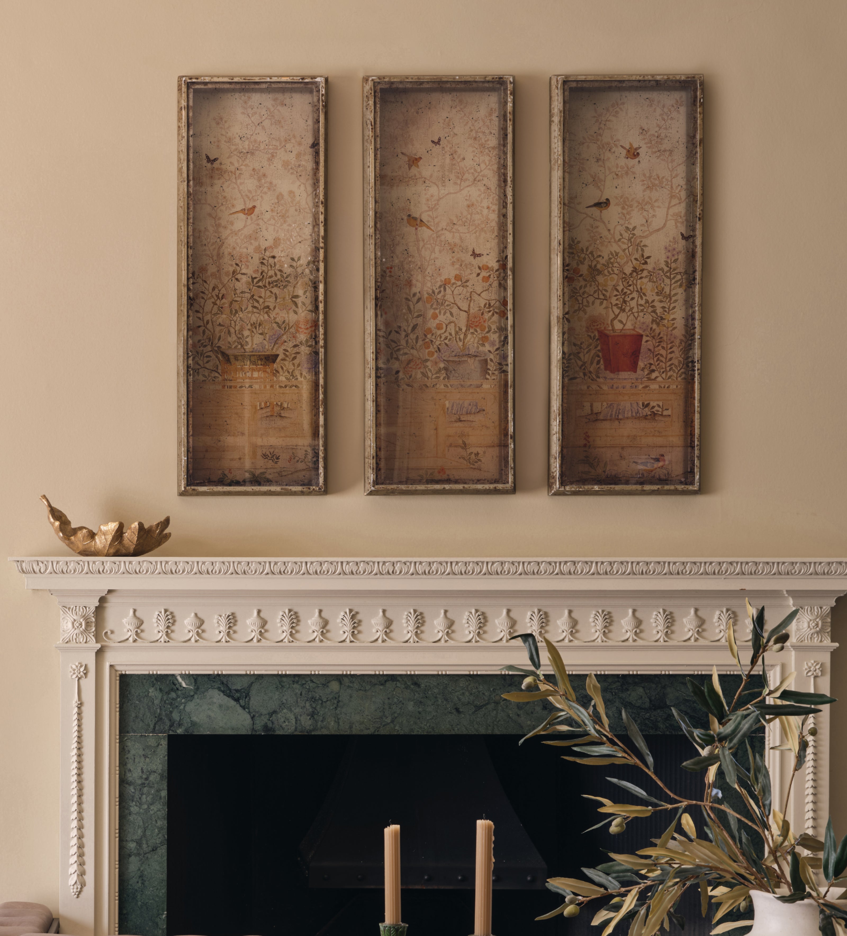 Pentangle Wall Art Panels - Set of Five - Multi