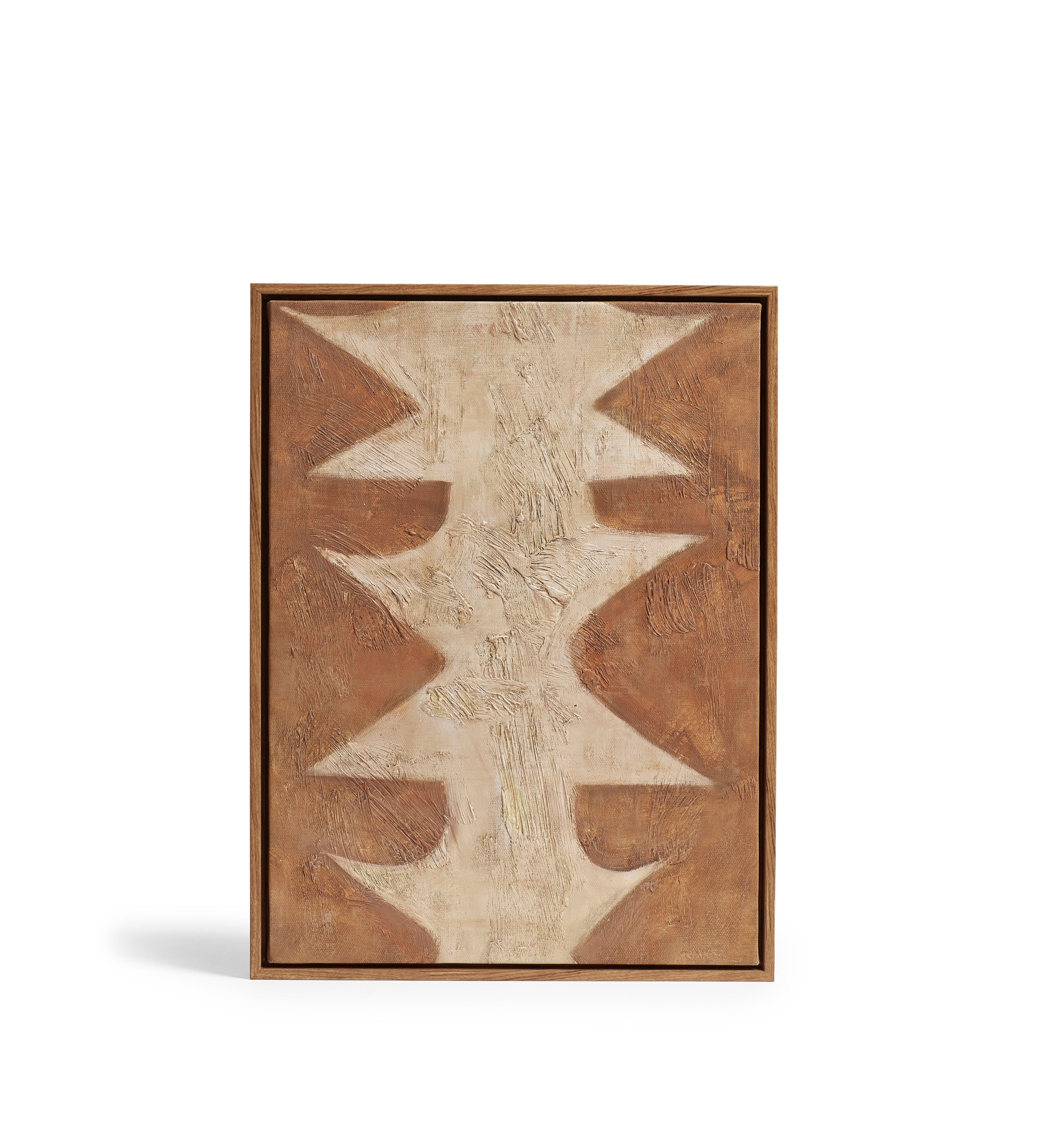 Abstrato Hand-Painted Wall Art - Set of Four - Multi