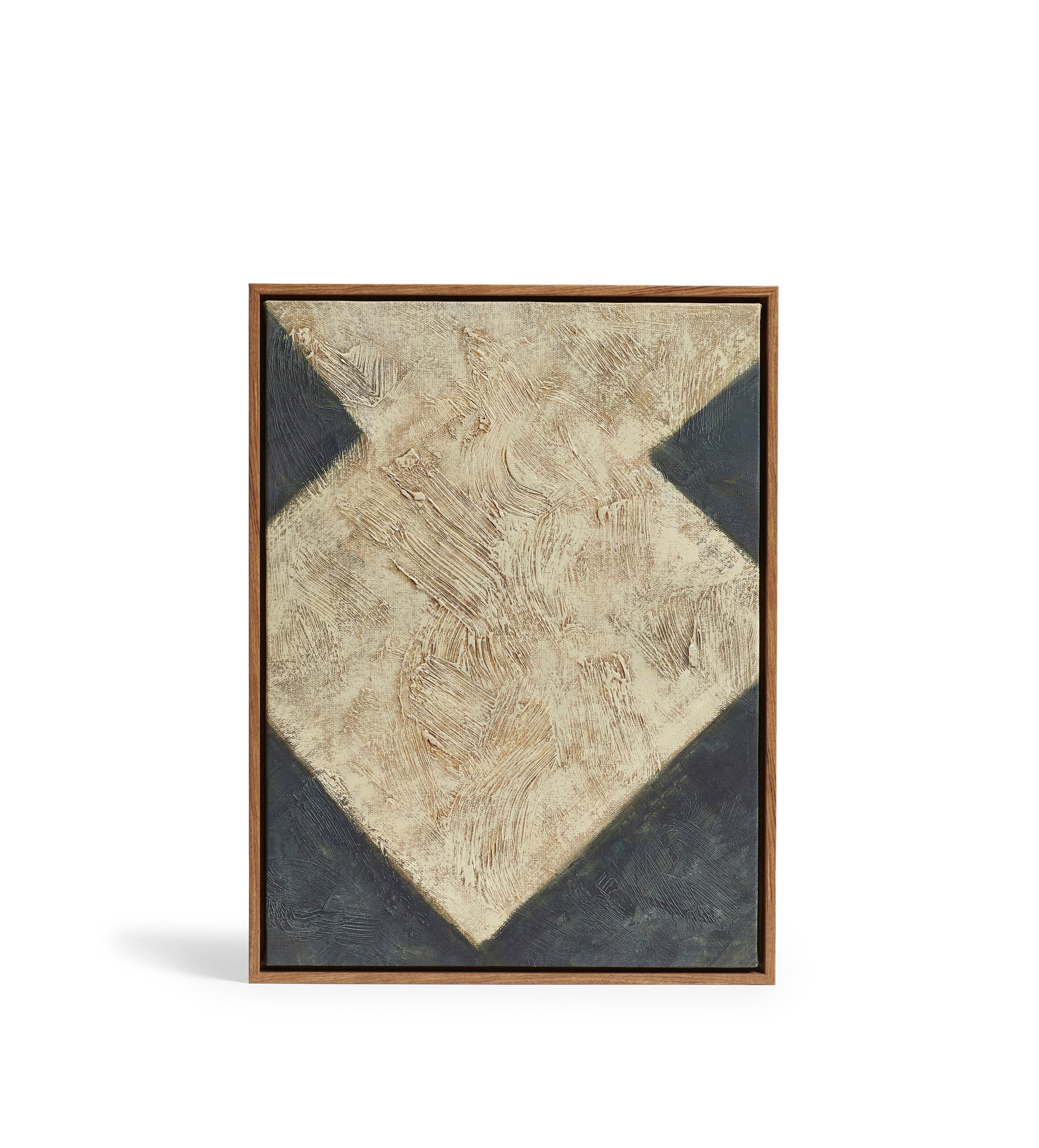 Abstrato Hand-Painted Wall Art - Set of Four - Multi