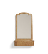 Ada Console Mirror - Warm Burl