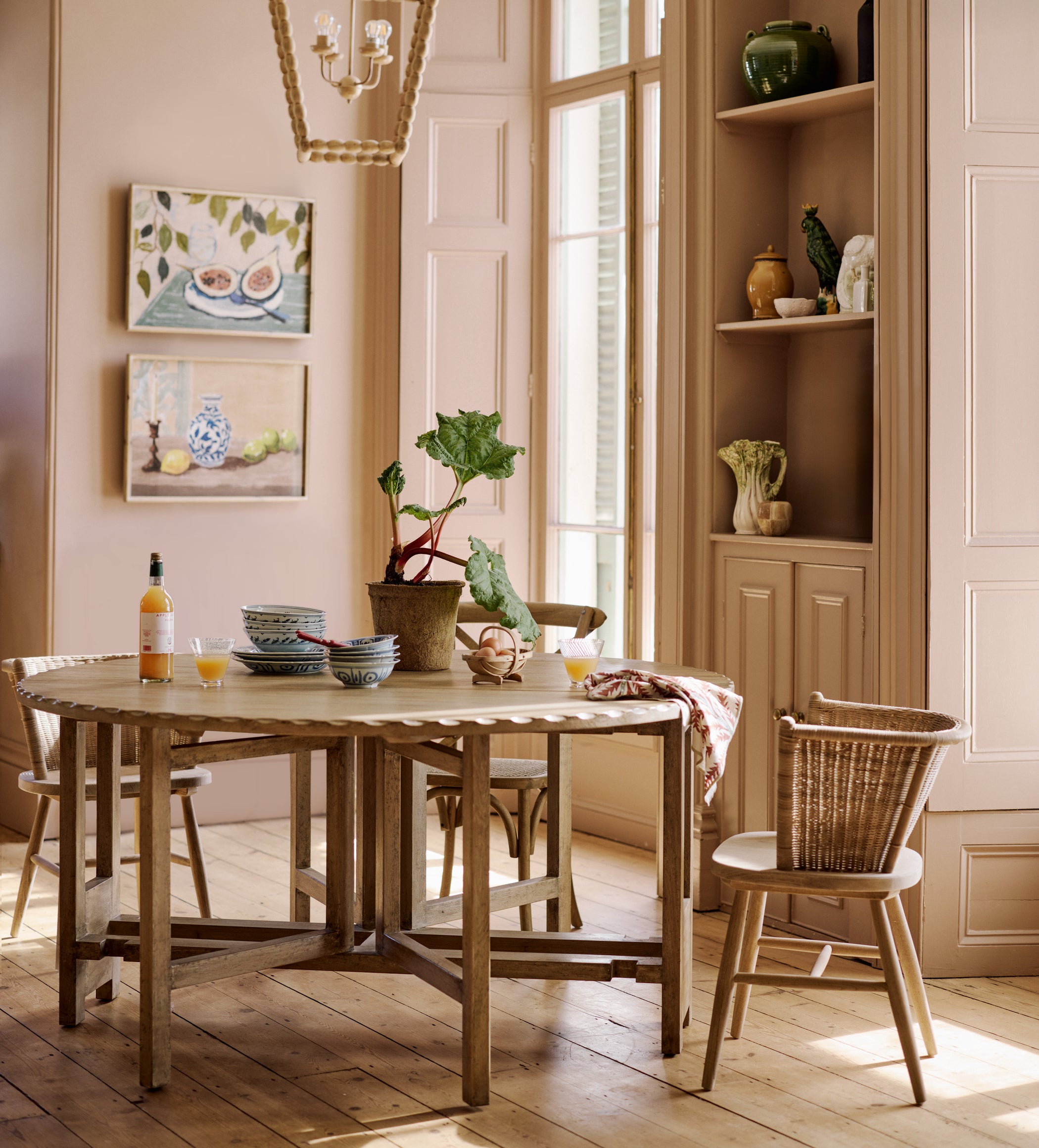 Aderyn Dining Table – Aged Elm