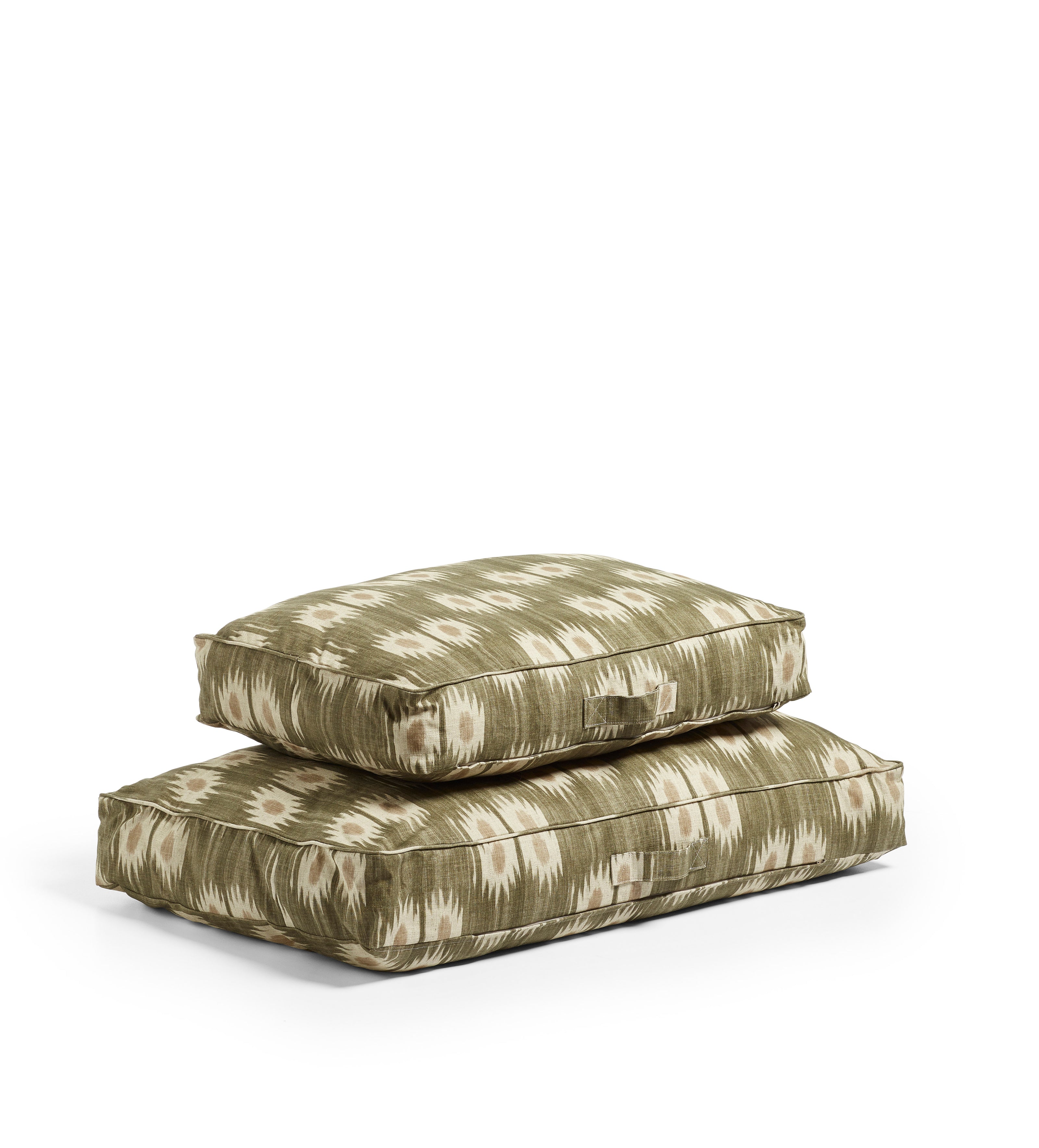 Medium Akino Pet Cushion - Olive