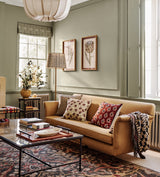 Alexandrina 2-Seater Sofa - Dark Caramel