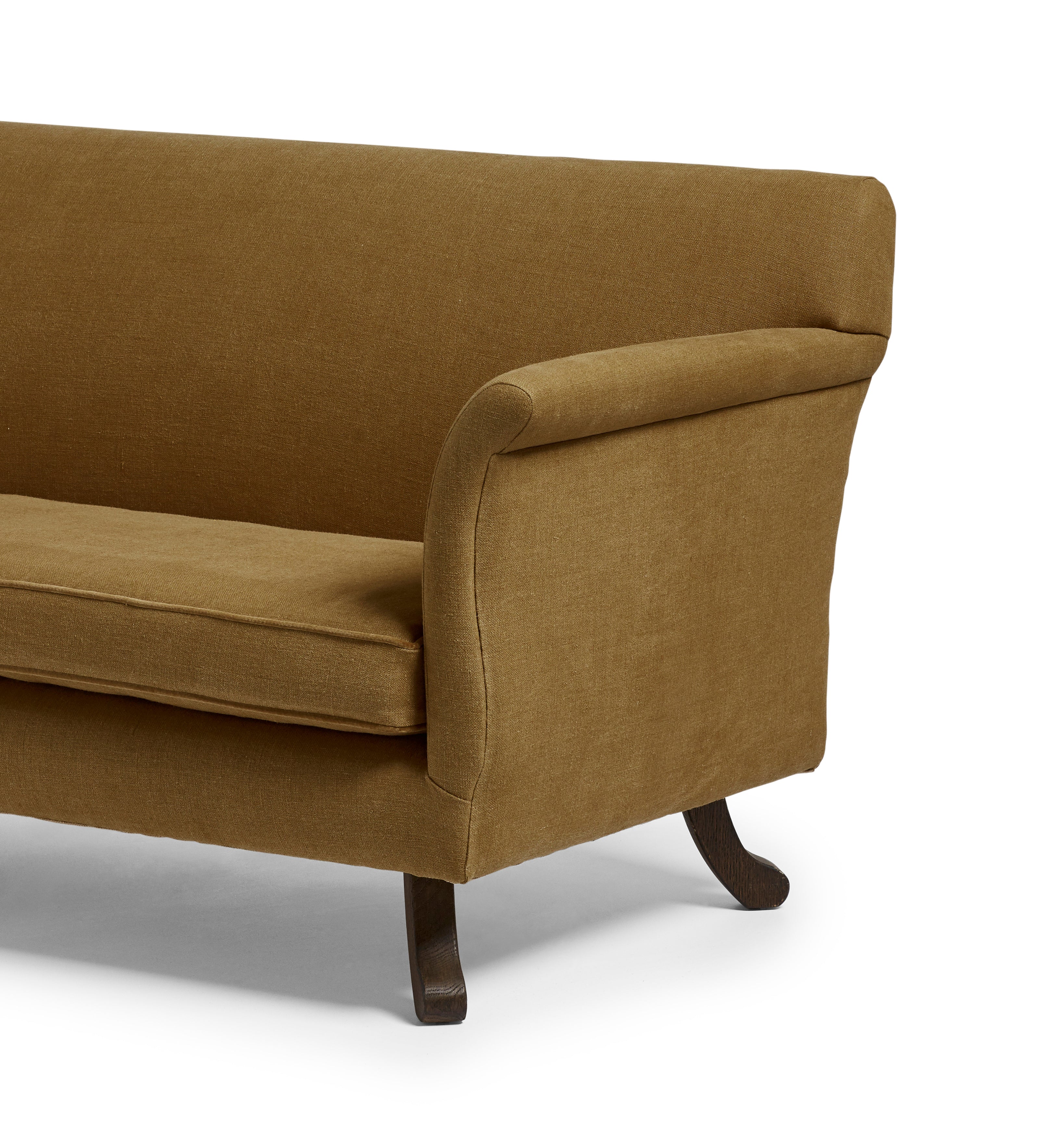 Alexandrina 2-Seater Sofa - Dark Caramel