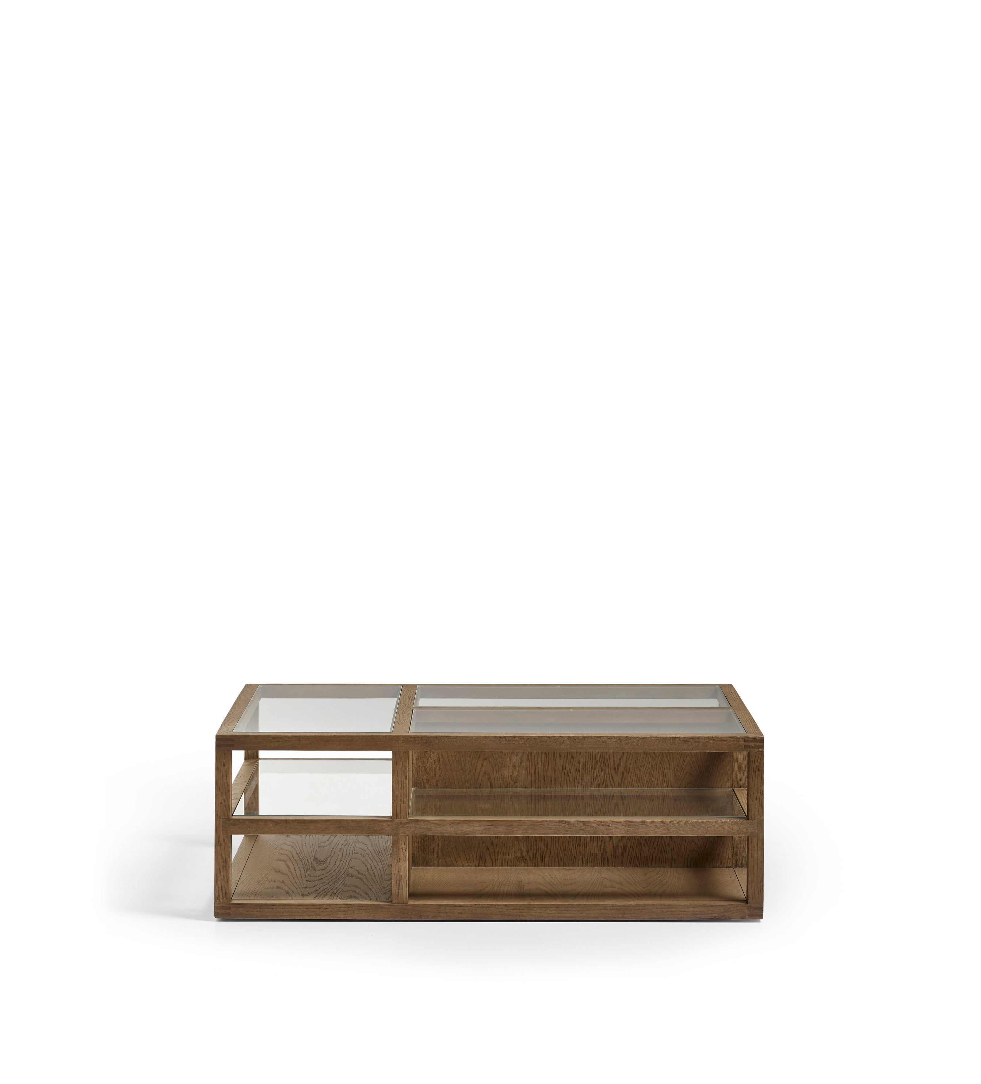 Alexey Coffee Table - Small - Weathered Oak