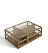 Alexey Coffee Table - Small - Weathered Oak