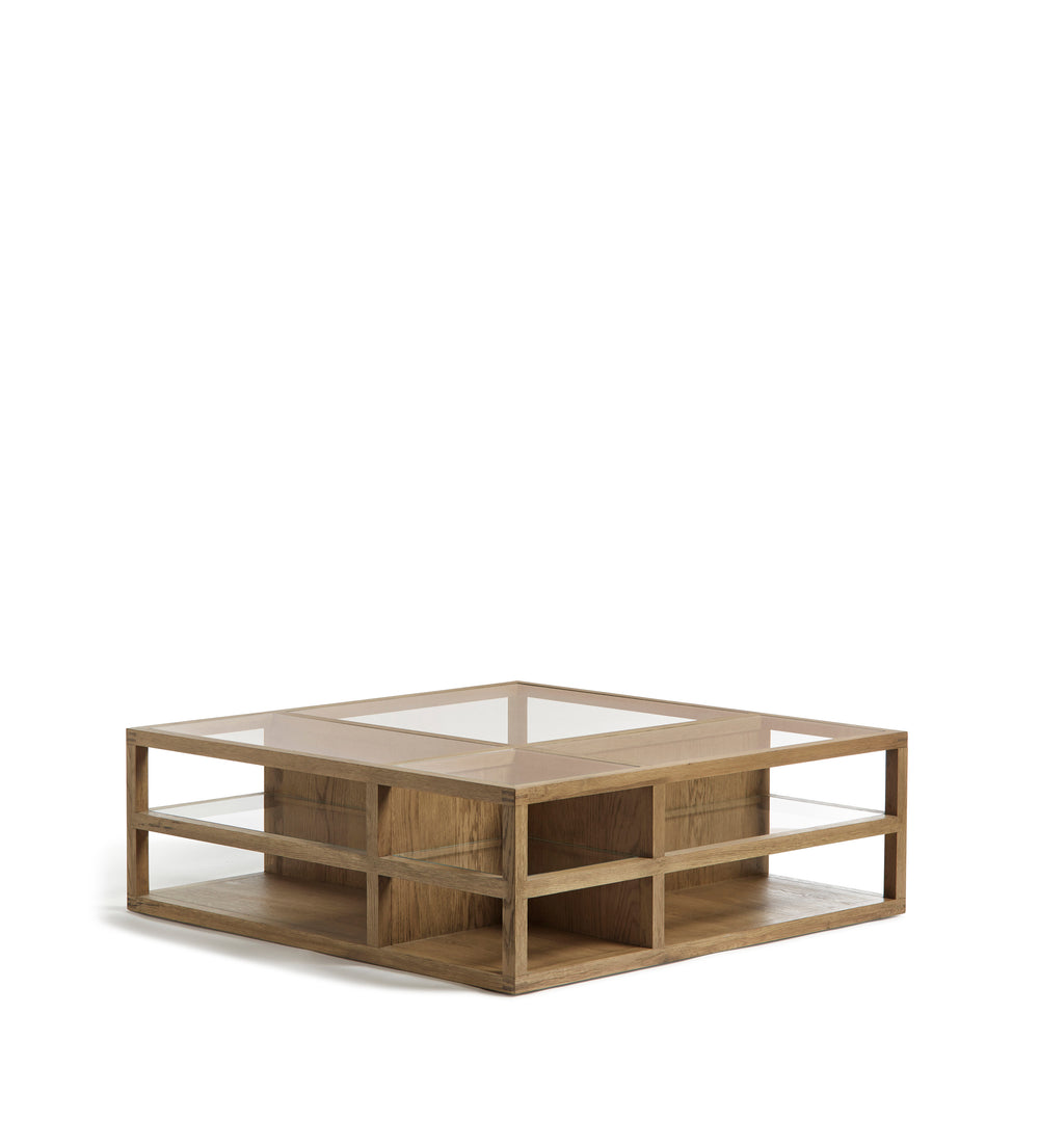 Alexey Coffee Table - Weathered Oak