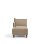 Alora Modular Sofa - Left Hand Facing - Wild Oats Wide Herringbone