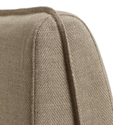 Alora Modular Sofa Unit - Armless Unit - Wild Oats Wide Herringbone