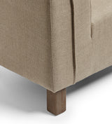 Alora Modular Sofa Unit - Armless Unit - Wild Oats Wide Herringbone