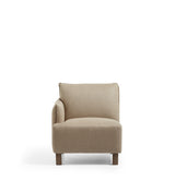 Alora Modular Sofa Unit - Left-Arm Unit - Wild Oats Wide Herringbone