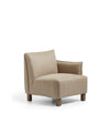 Alora Modular Sofa - Right-Hand Facing Unit - Wild Oats Wide Herringbone