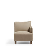 Alora Modular Sofa Unit - Right-Arm Unit - Wild Oats Wide Herringbone