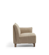 Alora Modular Sofa Unit - Right-Arm Unit - Wild Oats Wide Herringbone