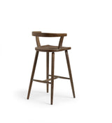 Altier Bar Stool - Burnt Oak