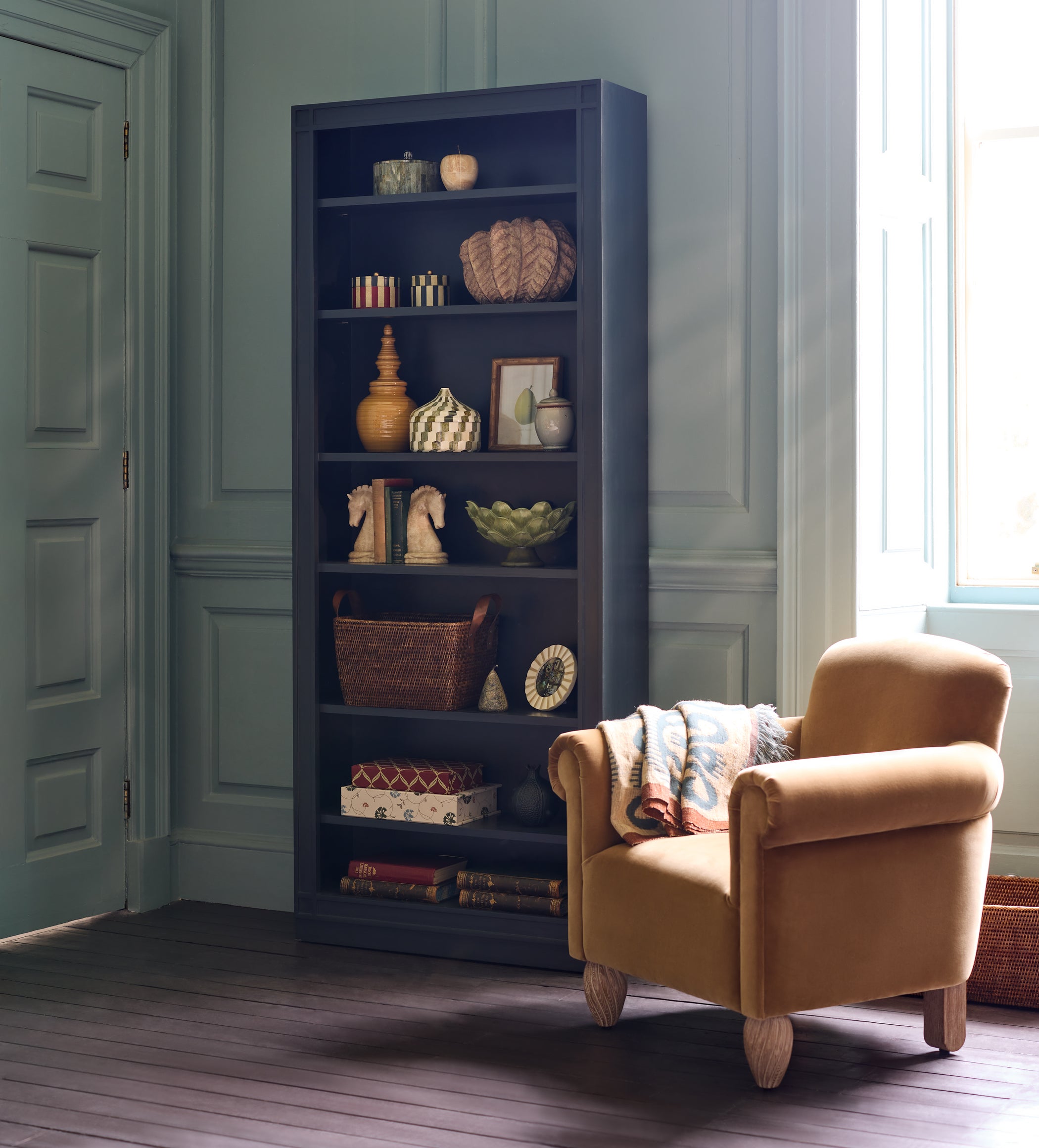 Anastasius Shelves - Tall - Petrol 