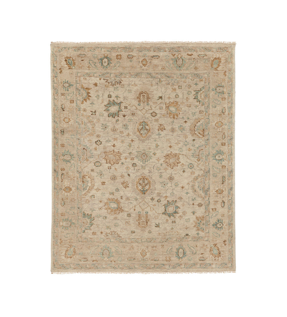 Anoushka Rug 244x305cm - Ivory/Blue