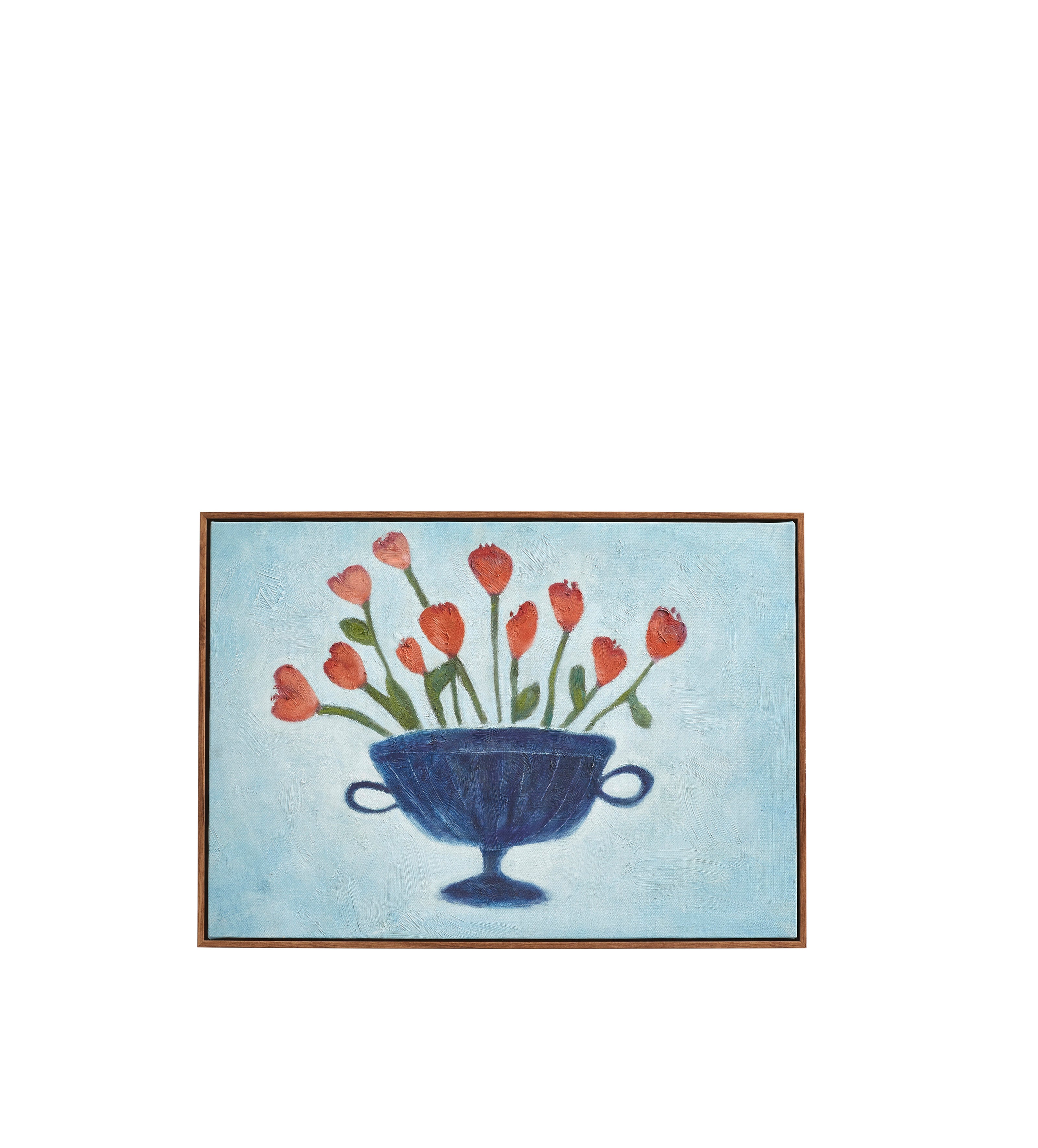 Anthodis Hand-Painted Wall Art Pair - Multi