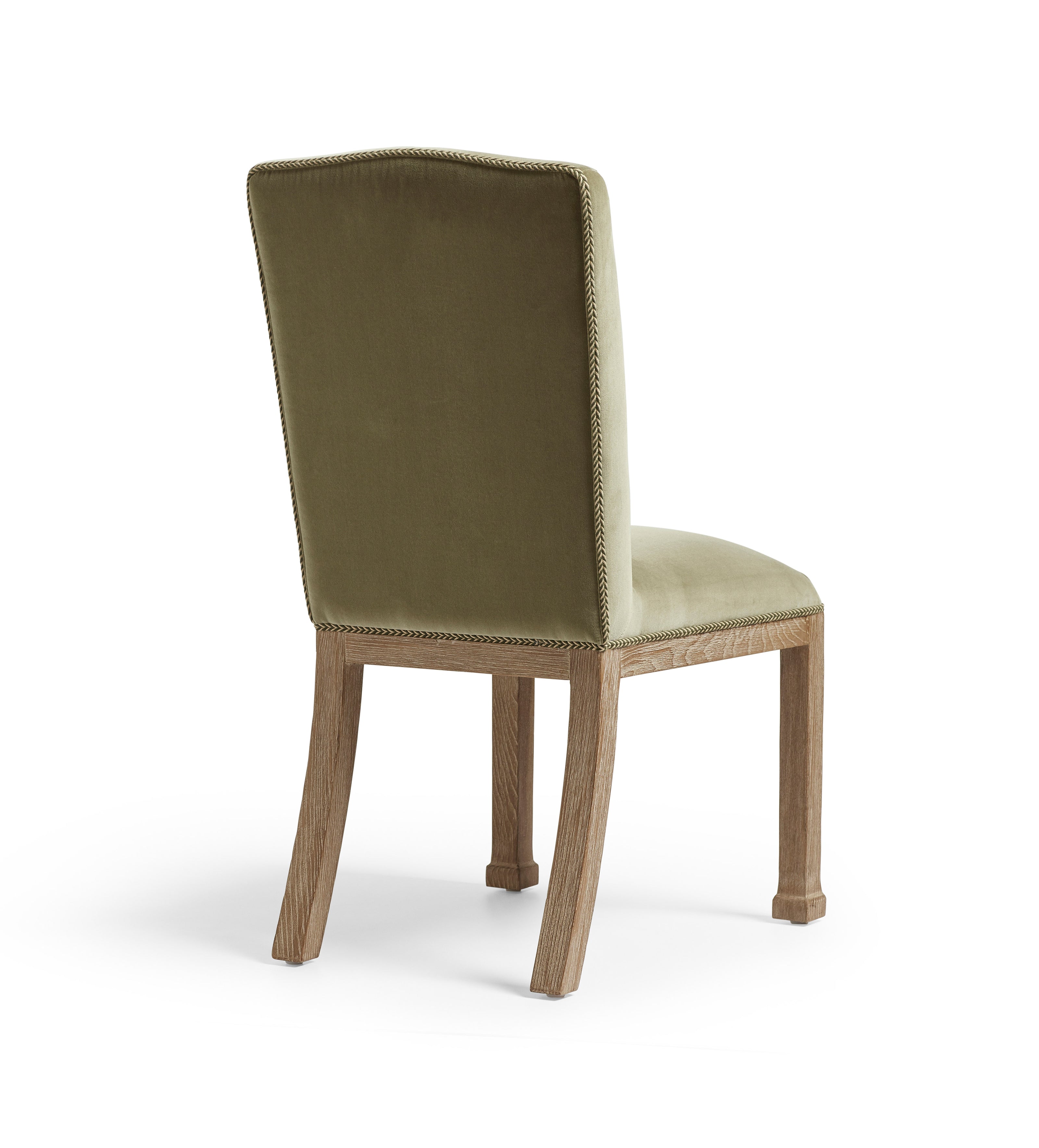 Anwen Velvet Dining Chair - Lichen