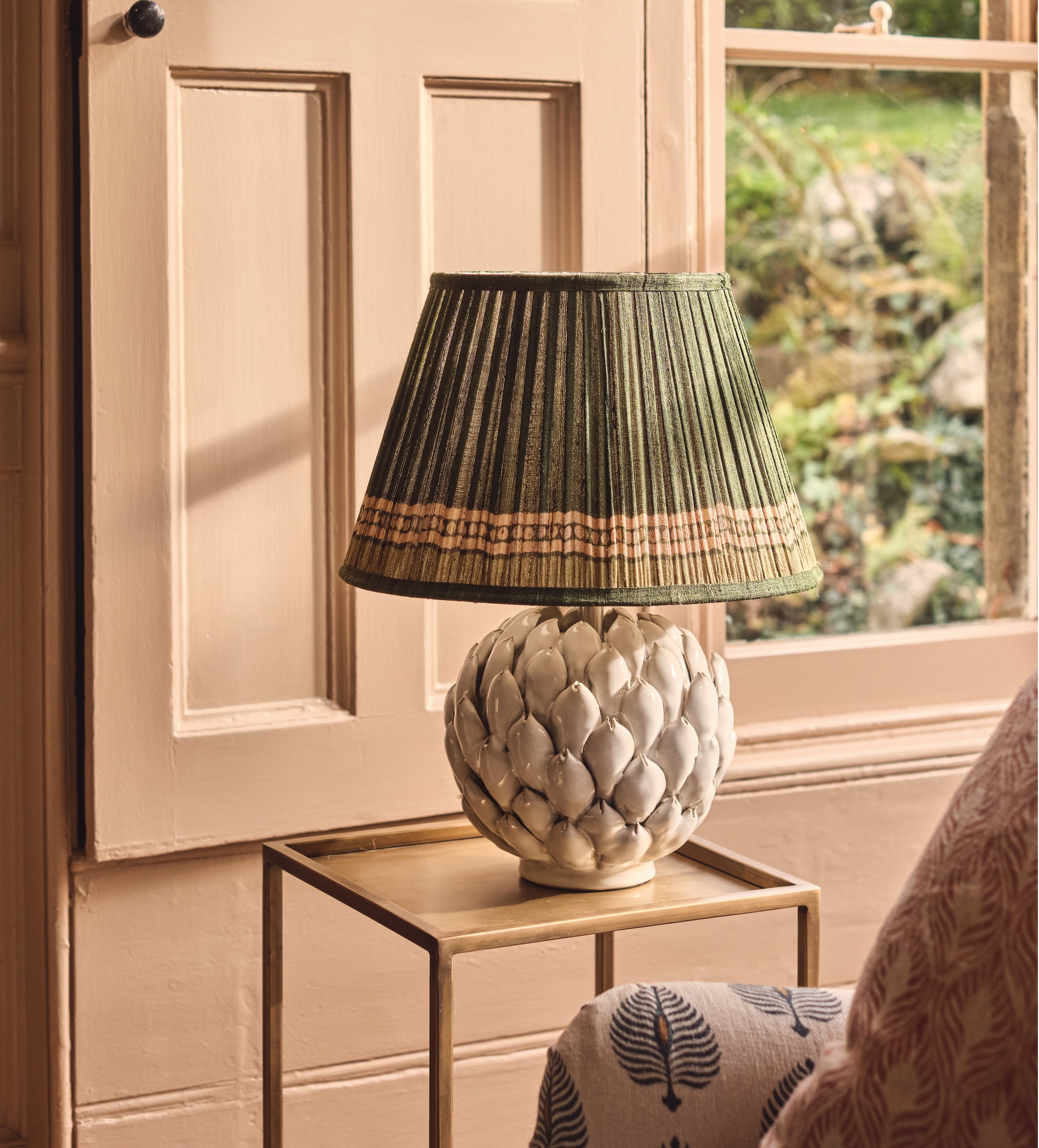 Anzio Table Lamp Base - Powder