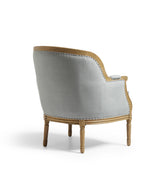Arbre Linen Armchair - Ice Blue