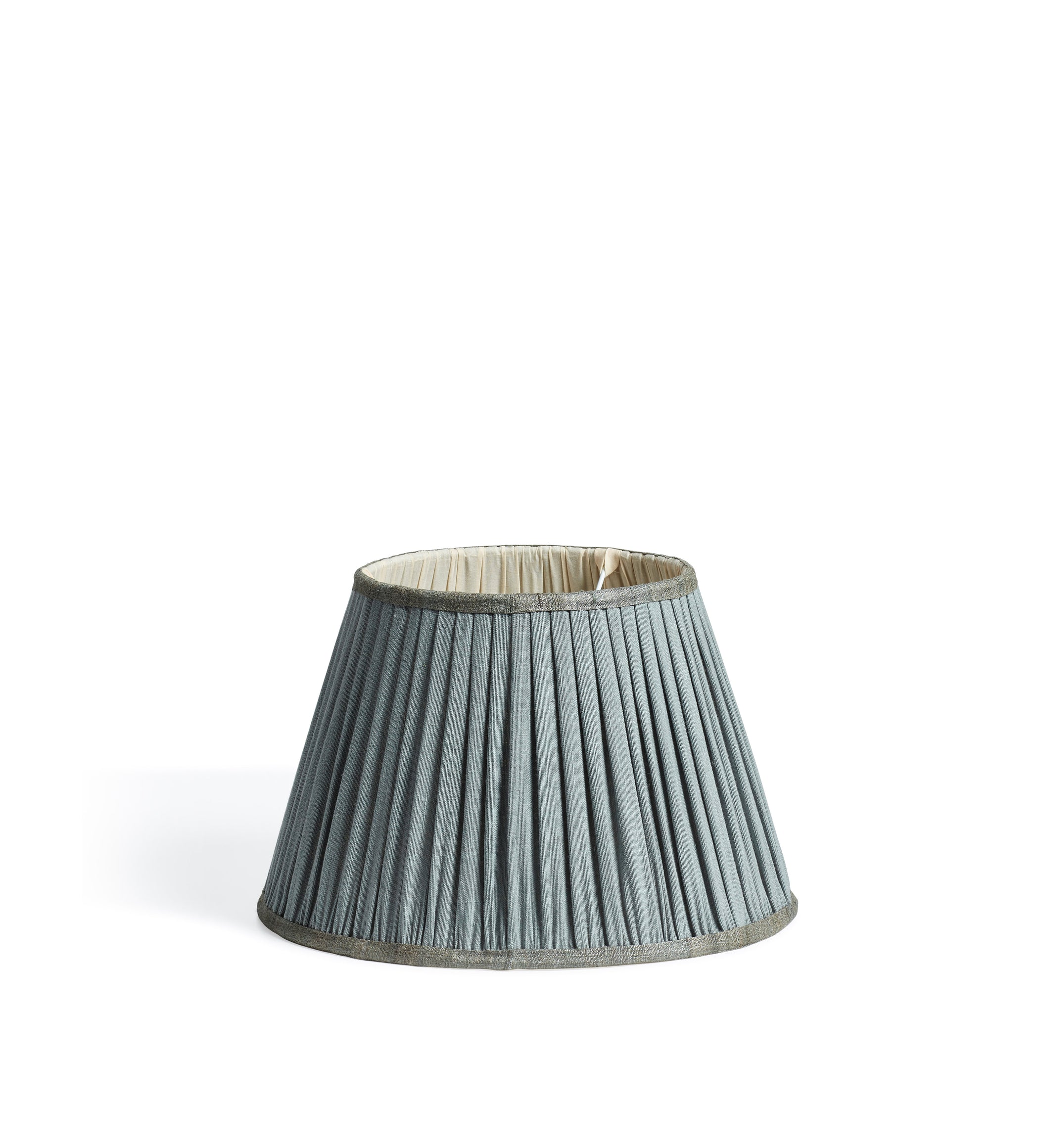 Archibald Pleated Linen Lampshade 35cm - Sage