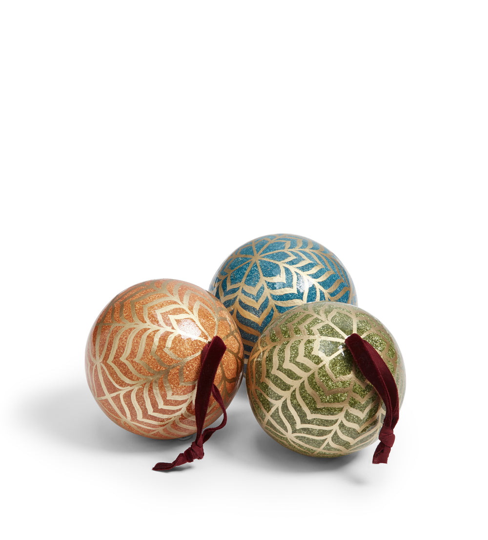 Arco Baubles - Set of Three - Multi