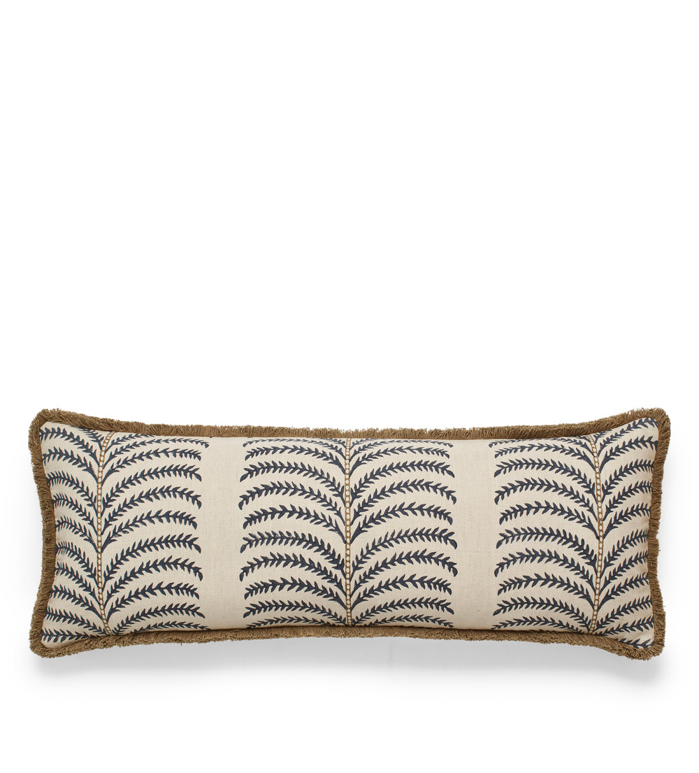 Areca Bolster Cushion - Air Force Blue