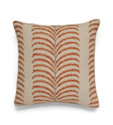 Areca Cushion Cover - Dirty Orange/Airforce Blue