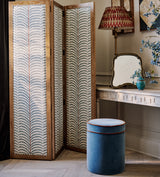 Areca Screen - Seafoam/Weathered Oak