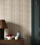 Areca Wallpaper - Air Force Blue