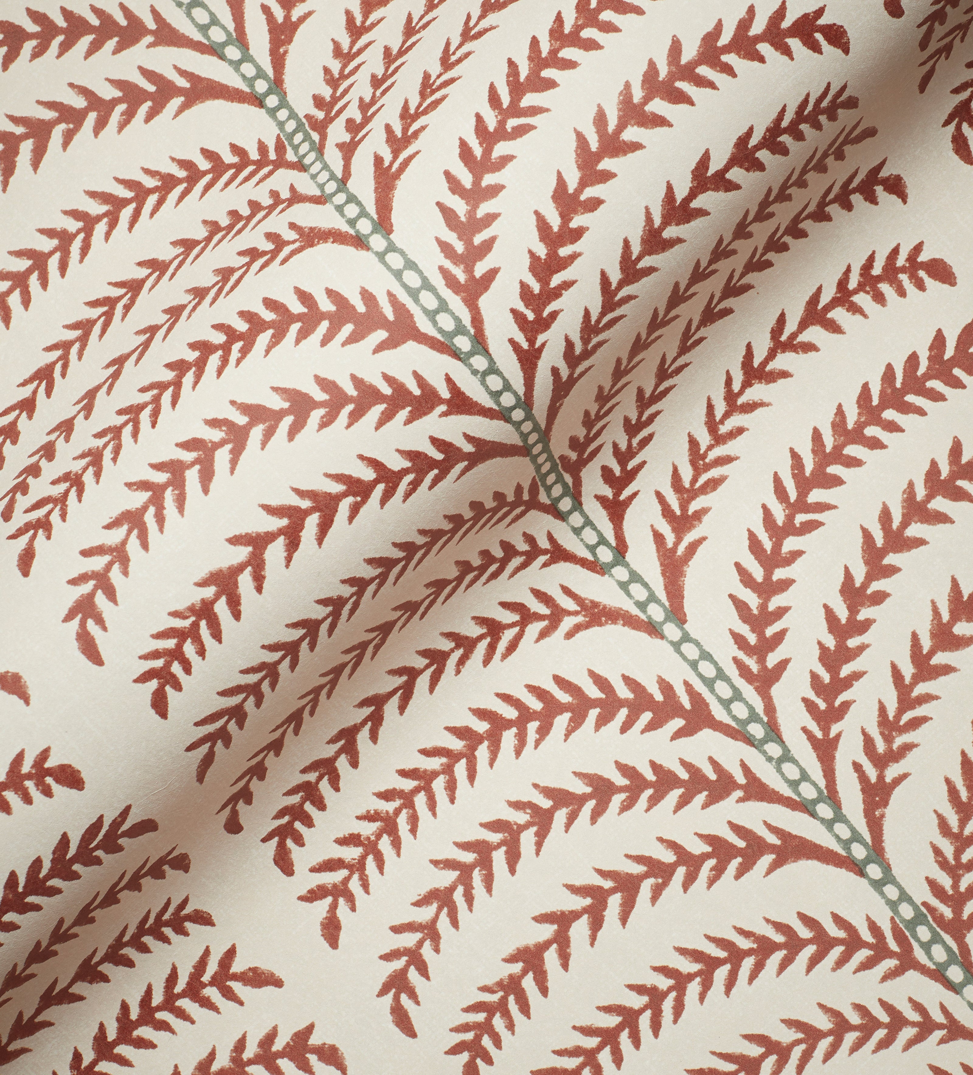 Areca Wallpaper - Warm Red