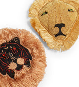 Asiatic Lion Hanging Decorations Pair - Multi