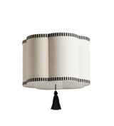 Asphodel Lampshade 55cm - Ivory/Black